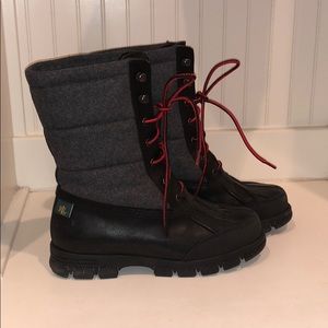 Ralph Lauren weather boots. Size 7. New.